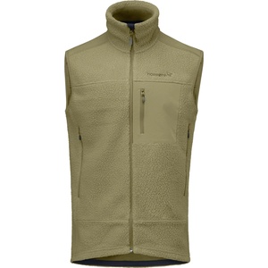 Norrøna Мъжки поларен елек Norrøna Trollveggen Warm3 Vest Fleece vest - Deep Lichen Green (032-1664-0411)