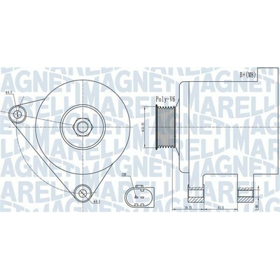 generátor MAGNETI MARELLI 063731910010