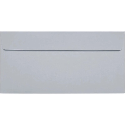 Dopisní obálka světle šedá DL (110x220mm) PS