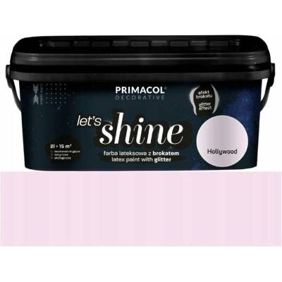 Primacol Decorative Lets Shine dekorativní barva s brokátem, Hollywood, 2 l