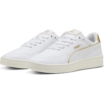 Puma COURT LALLY DAYINIGHT 40268201 WHITE/ WHITE/GOLD – Zboží Dáma