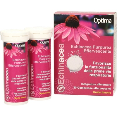 Optima Naturals Ехинацея - ефервесцентни таблетки - 20 Ефервесцентни таблетки