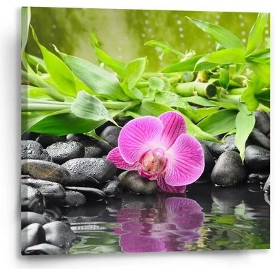 Sablio Obraz Růžová orchidej - 50x50 cm
