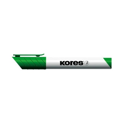 K-MARKER Popisovač na biele tabule a flipcharty, okrúhly hrot 3mm, zelený