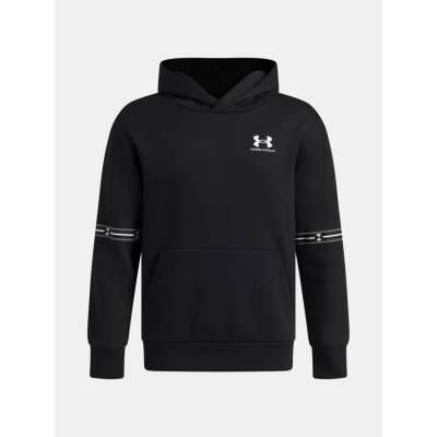Under Armour mikina UA B Icon Flc Taped HD Černá