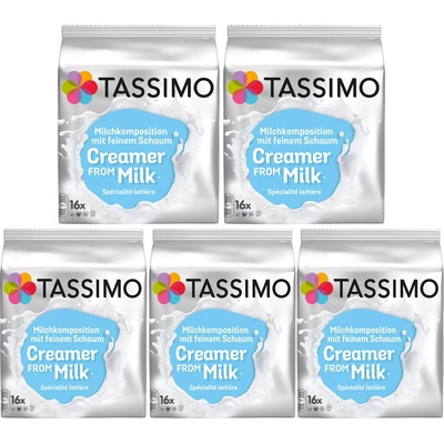 Douwe Egberts Tassimo Creamer From Milk млечен концентрат капсули 16бр кашон 5 опаковки