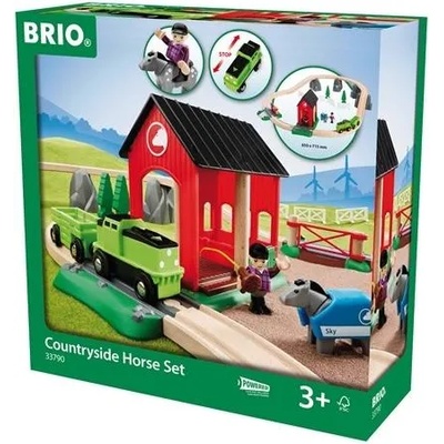 BRIO Ферма комплект влакчета и релси (33790)