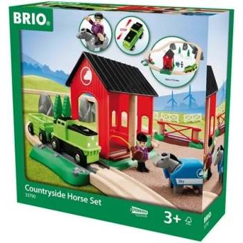BRIO Ферма комплект влакчета и релси (33790)