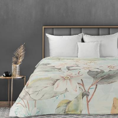 Takoy PREMIUM Deka ARLETA polyesterovo-akrylová s potiskem pastelových květů-HF-425304 150 x 200 cm