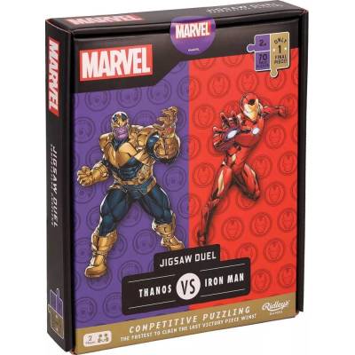 RIDLEY'S GAMES Duel Marvel Avengers Thanos vs Iron Man 2x70 dílků