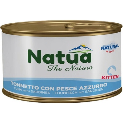 Natua Cat Kitten Filety z tuniaka a sardinky 85 g