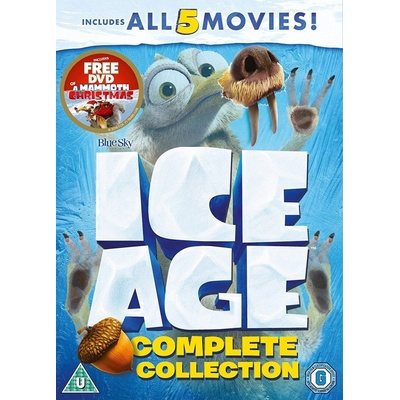 DOBA LEDOVÁ 1-5 + MAMUTÍ VÁNOCE Kolekce DVD