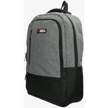 Enrico Benetti Раница за преносими компютри Enrico Benetti Hamburg 15" Светлосива раница Enrico Benetti | Siv | МЪЖЕ | ЕДИН РАЗМЕР