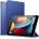 ESR Ascend Trifold Case - полиуретанов калъф с поставка за iPad 9 (2021), iPad 8 (2020), iPad 7 (2019) (тъмносин)