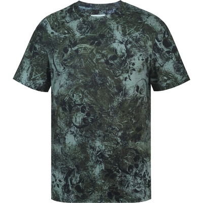 Firetrap Мъжка тениска Firetrap Sub T Shirt Mens - Glitch Skull