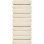 vidaXL Кърпи за ръце FROGN 10 бр. кремави 50x100 см 360 г/м2 (137000)