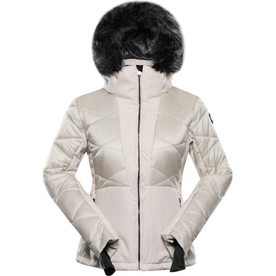 ALPINE PRO Дамско ски яке с мембрана ptx snow ALPINE PRO NADDRA moonbeam ALPINE PRO | Siv | ЖЕНИ | S