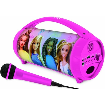 Lexibook Bluetooth reproduktor Barbie s mikrofonem svítící