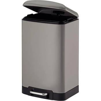 Image 1 of Kela Кош за отпадъци kela davino с педал (12 л) - светлосив (kela 10906)