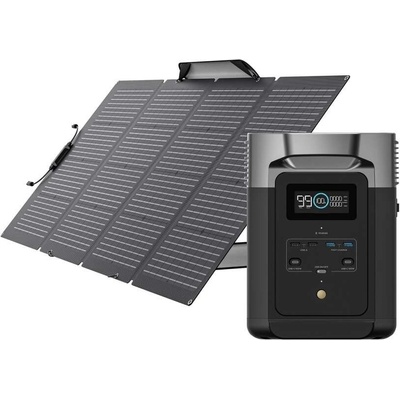 EcoFlow DELTA 2 + 220W solární panel 1ECO1330SP220