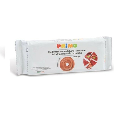 Primo modelovacia samotvrdnúca hmota 1000g terakota