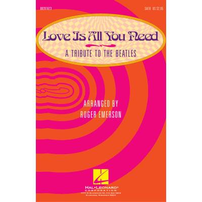 Love Is All You Need noty pro sbor SATB a klavír 1018039