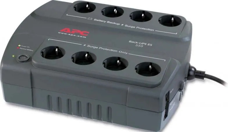 APC Back-UPS 8 Plug 550VA (BE550G-GR)