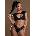 Daring Intimates Комплект сутиен Wetlook, S/M