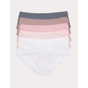 Marks & Spencer Нискорязани бикини от микрофибър, без видим шев, 5 бр. Marks & Spencer кафява Marks & Spencer | Kafyav | ЖЕНИ | 18