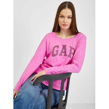 GAP Тениска с лого Gap GAP GAP | Rozov | ЖЕНИ | XXS