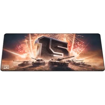 Image 1 of FS Holding Геймърски пад World of Tanks 15 Anniversary, XL (FWOT15ANMOUSPADXL)