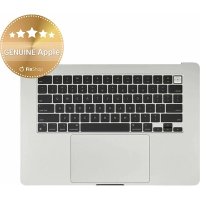 Horný rám klávesnice pre MacBook Air 15", A3114 (2024), s klávesnicou US a batériou, Silver, 661-40267, Genuine Apple, Silver