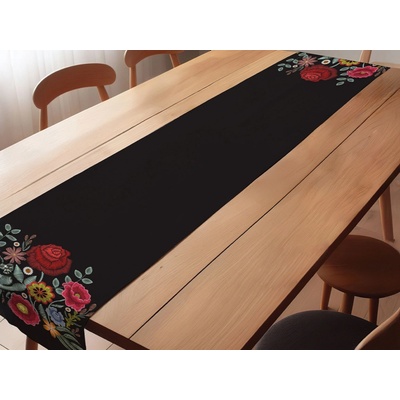 Walia Kuchynský behúň VYŠÍVANÉ KVĚTY 2 45x140cm