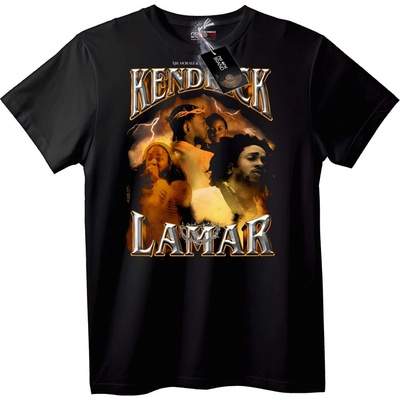 NOONEBRAND Тениска Музика на Kendrick Lamar - 2XL, White