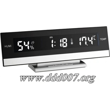 Image 1 of TFA Настолен цифров будилник с термометър и хидрометър