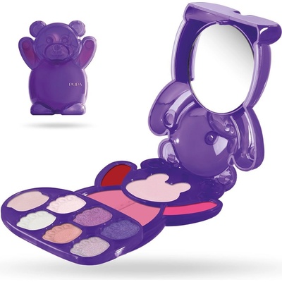Pupa HAPPY BEAR 010280A001 Violet грим палитра за лице очи и устни