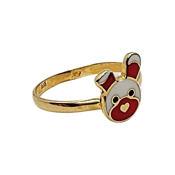 VipGold Златен детски пръстен 1.10 гр (dpr09)