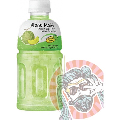 Mogu Mogu Džús s Kúskami Želé Žltý Melón 320 ml