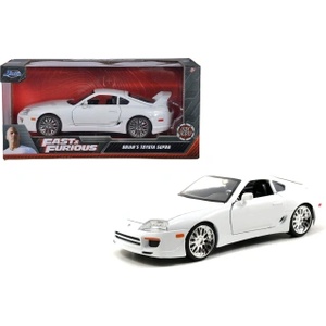Jada Модели на автомобили и мотоциклети модел 1/24 Fast & Furious Toyota Supra 1995 white - 1: 24 ( délka (TRS3872-4000)