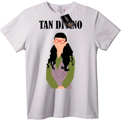 NOONEBRAND Тениска жена динозавър - 4XL, Black