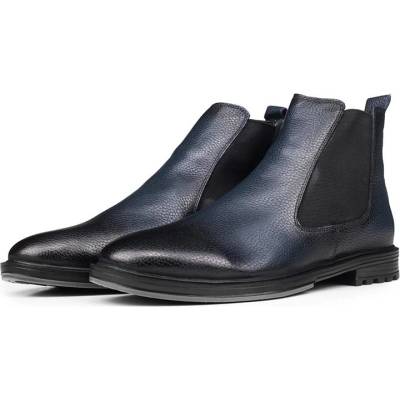 Ducavelli Мъжки боти от естествена кожа - Тъмносини #316908 (316908_Тъмносин)
