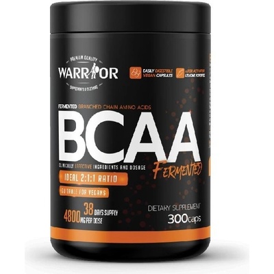 Warrior BCAA 2:1:1 Fermented 300 kapsúl