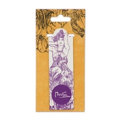 Magnetická záložka Alfons Mucha – Amethyst, Fresh Collection