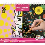 Grafix Книжка за издраскване Grafix - Еднорог, 10 листа (6606080068) - baby
