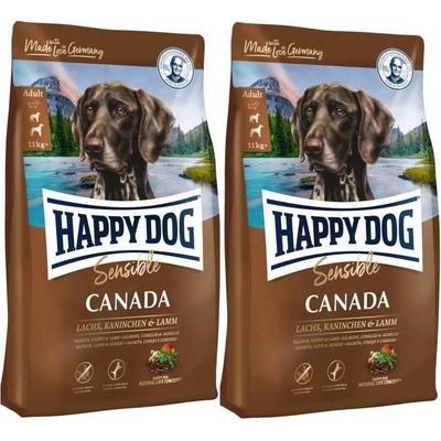 Happy Dog Supreme Sensible Canada SET 2 x 11 kg