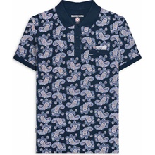 Lambretta Paisley Herren Polo shirt SS1227 navy