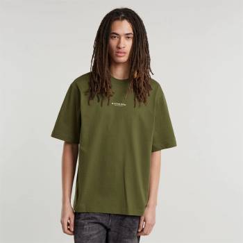 Image 1 of G Star Тениска G Star Logo T-Shirt - Olive