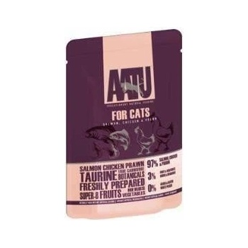 Aatu Cat Salmon & Chicken & Prawn 85 g