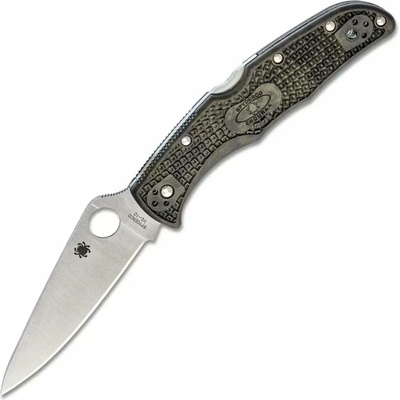 Spyderco Endura 4 FRN Zome Green Plain C10ZFPGR