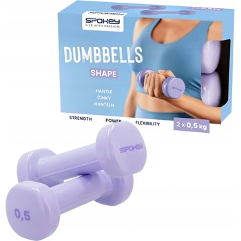 Spokey BONE Sada neoprenových činek 2 x 0,5 kg